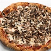 NEW YORK STYLE PIZZA-SM · Italian sausage & mushroom
