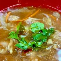 C18. Taiwanese Meatball Soup沙茶肉羹湯   · Chef recommendation.