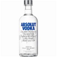 Absolut (375 ml) (Vodka) · Enjoy your favorite vodka drinks with Absolut vodka. This all-natural spirit has no added su...