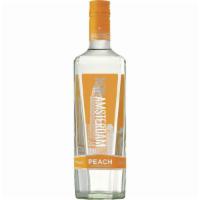 New Amsterdam Peach Vodka (750 Ml) · New Amsterdam Peach offers notes of succulent peach flavor, and is rounded out with orange b...