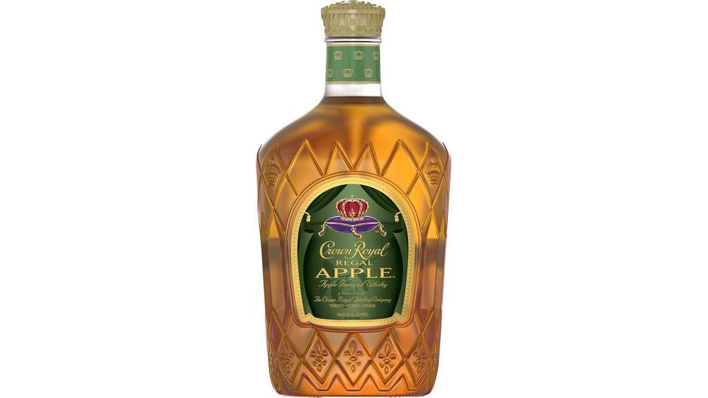 Crown Royal Regal Apple (1.75 L) · To create this extraordinary blend, Crown Royal™ whiskies are hand selected and infused with Regal Gala Apple flavors. The result is a perfectly balanced Canadian Whisky with notes of crisp apple flavor.