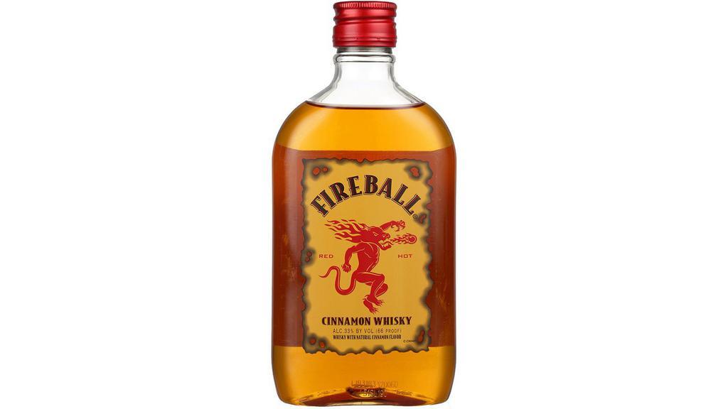 Fireball Cinnamon Whisky (375 ml) · Fireball Whisky - smooth whisky with a fiery kick of red hot cinnamon