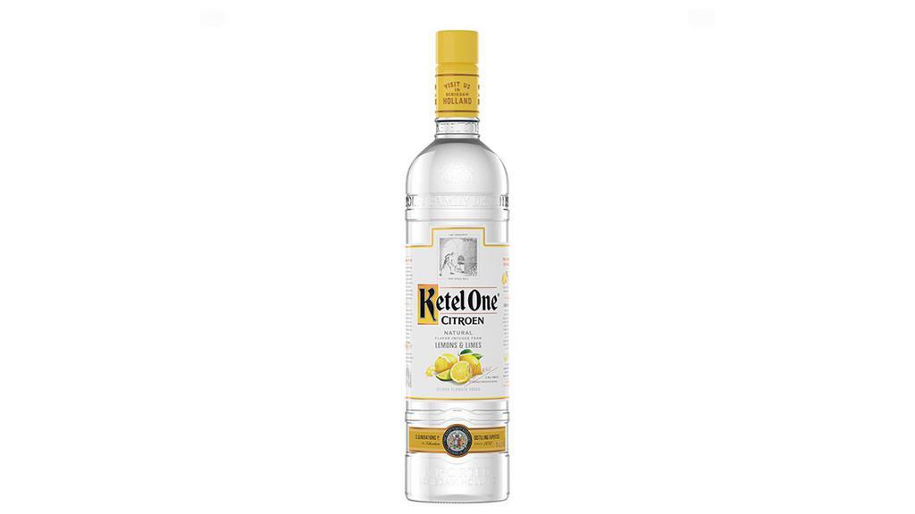 Ketel One Citroen (750 ml) · Ketel One Citroen flavored vodka begins with Ketel One Vodka, infused with the essence of four different types of citrus lemons, and two types of limes to enhance the freshness.