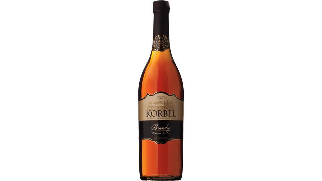 Korbel Brandy (750 ml) · Since 1889, our Sonoma County winery has been producing award-winning California brandy. Handcrafted in small batches at our artisan distillery using only the finest California grapes, Korbel California brandy is masterfully aged to perfection in premium oak barrels – fire charred and mellowed to achieve a golden amber color, rich butterscotch aroma, and extra smooth taste.
