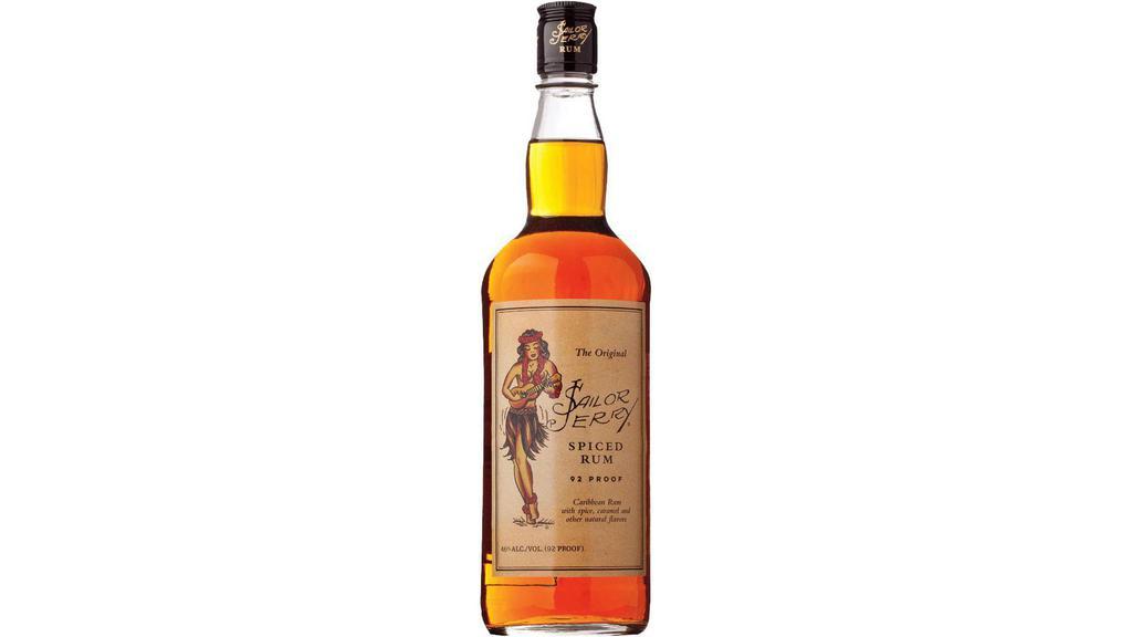 Sailor Jerry Spiced Rum (750 ml) · Flavors of vanilla and oak with hinds of clove and cinnamon