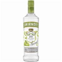 Smirnoff Green Apple (750 ml) · Smirnoff Green Apple is infused with the tart but sweet flavor of green apples. For simple c...