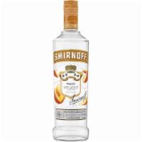 Smirnoff Peach (750 ml) · Smirnoff Peach is infused with the natural flavor of juicy peaches for a sweet and fruity ta...