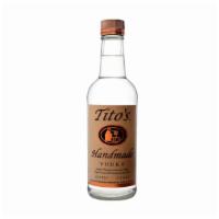 Tito'S Vodka | 375Ml · Distilled & bottled by Fifth generation, Inc. Austin TX. 40% alc./vol. Award winning America...