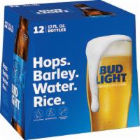 Bud Light Bottle (12 Oz X 12 Ct) · Bud Light is a premium beer with incredible drinkability that has made it a top selling Amer...