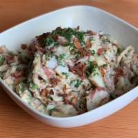 German Potato Salad · w/ bacon.