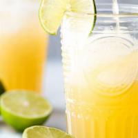 Sugarcane & Lime · Freshly squeezed sugarcane infused with real limes and lime juice.