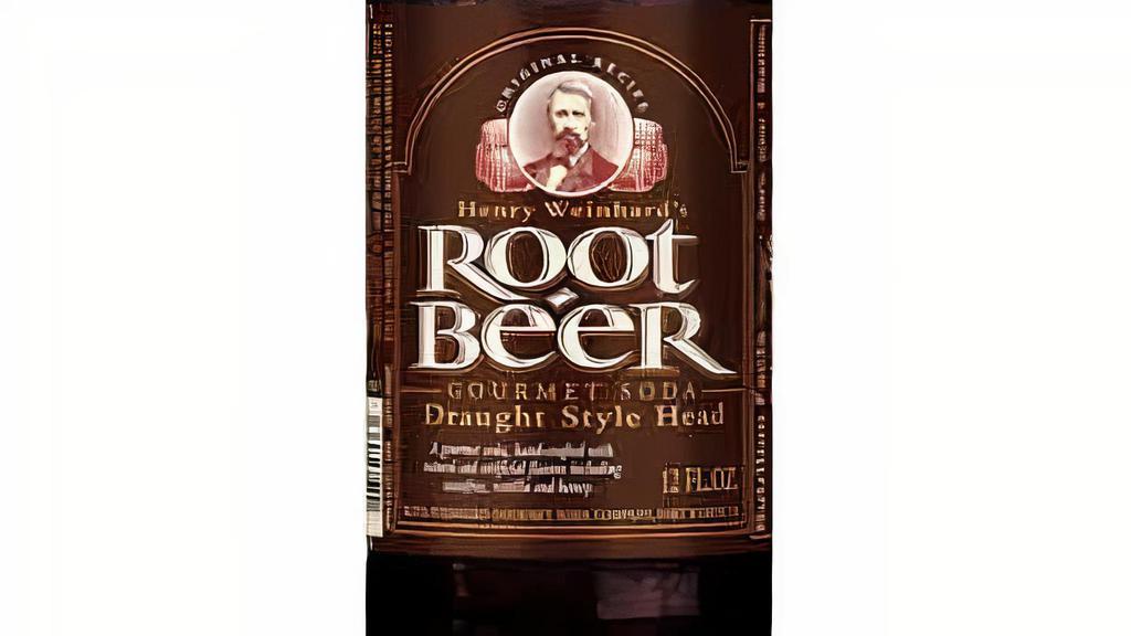 Henry Weinhard Root Beer · 12 oz, bottled.