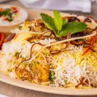 Veg Biryanis · Vegetable and rice cooked together along with Indian spices.