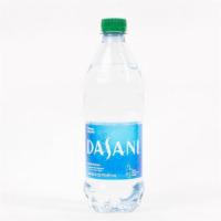 Dasani · 16.9 oz bottle of Dasani's premium tasting, pure, and delicious water.