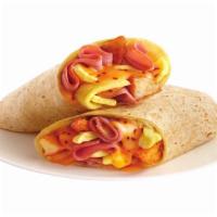 Breakfast Burrito (1 Ct) · Tortilla wrapped burrito with your choice of meat, cheese, and egg.