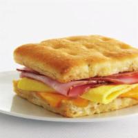 Breakfast Sandwich (1 Ct) · Build your own breakfast sandwich with your choice of bread with meat, cheese, and egg.