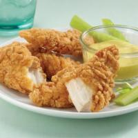 Original Chicken Tenders · Chicken breast with rib meat, tossed on flour, and spices for a crunchy breading.
