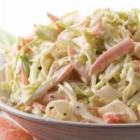 Coleslaw 1/4 Lb. · Our classic coleslaw with shredded green cabbage, carrots, and creamy dressing.