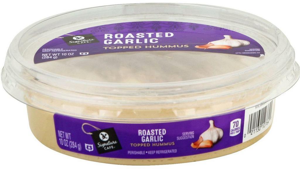 Signature Café Roasted Garlic Hummus · 10 OZ