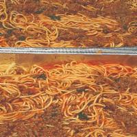  Half Tray Spaghetti Bolognese · Serves 6-8 people