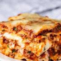 Meat Lasagna · Pork and beef Lasagna