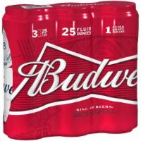 Budweiser 25oz Can, 3 Pack · Includes CRV Fee