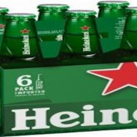 Heineken 6pk 12oz Bottle · Includes CRV Fee
