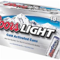 Coors Light 18 Pack, 12Oz Can · Includes CRV Fee