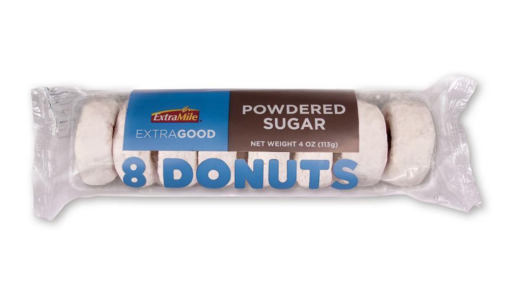 Extramile Powdered Sugar Donuts 4 Oz · 