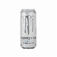 Monster Energy Zero Ultra 16 oz · Includes CRV Fee