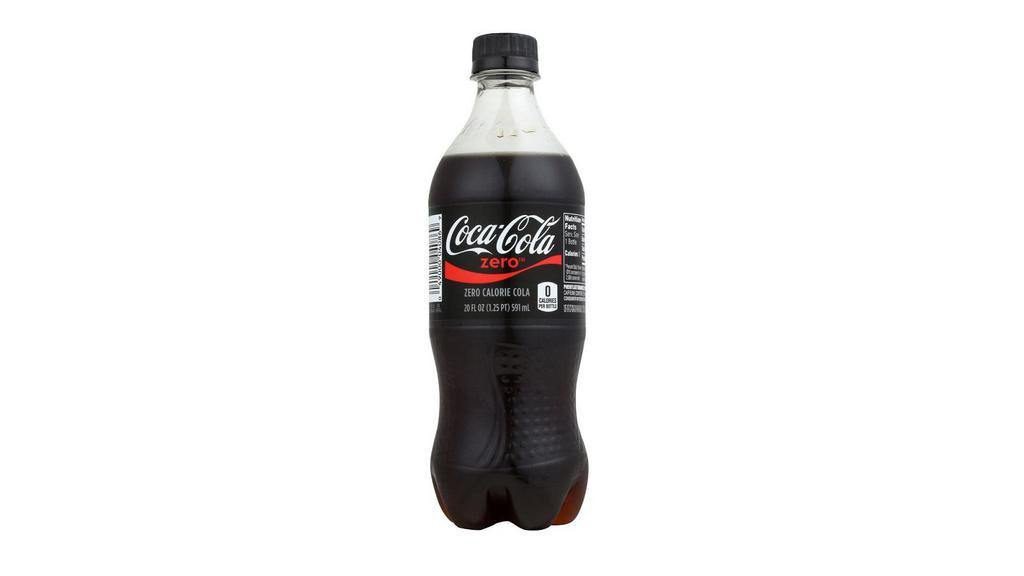 Coke Zero 20 Oz · Includes CRV Fee