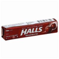 Halls Cherry Cough Drops Stick 9 Drops · 