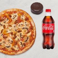 Mod Meal · Create Your Own MOD-size pizza or salad, a bottled beverage, and a No Name Cake