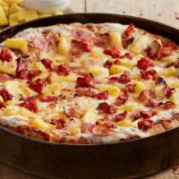 Sweet Pig® Pizza - Large · Smoked ham | sweet pineapple | seasoned tomatoes