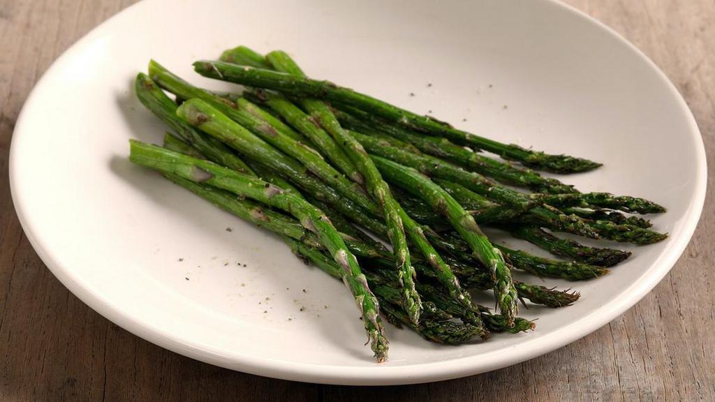 Asparagus · Side of roasted asparagus