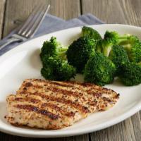 Grilled Chicken Breast · Grilled chicken breast | served with a kids' side and a drink