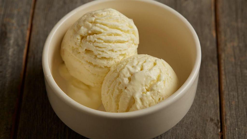 Ice Cream - Two Scoop · Choose from Rich Vanilla Bean and Ghirardelli® Double Chocolate Chip