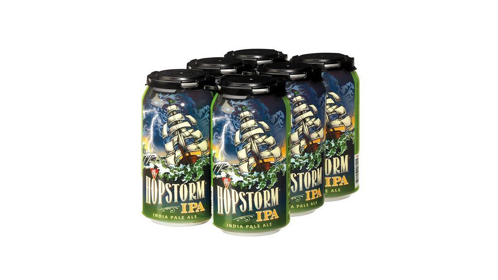 Bj'S Hopstorm® Ipa - 6-Pack · Six different hop varieties contribute to the complex hop character of this beer to make it profoundly hoppy with balanced bitterness Available in a 6-pack (12 oz. cans) A recycling deposit has been added, where applicable