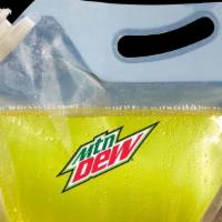 Mountain Dew 64 Oz · 64 Ounce Beverage Bag