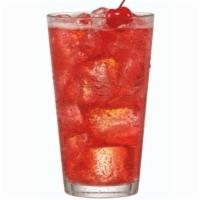 Shirley Temple · Refreshing caffeine-free drink with Sierra Mist, Rose's Grenadine and cherries.