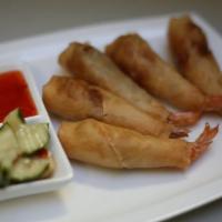Butterfly Shrimp (5pcs) · Deep-Fried Shrimp served with Sweet and Sour Sauce.