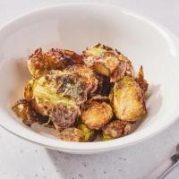Brussels Sprouts (V, GF) by Kitava To Go · By Kitava To Go. Roasted with extra virgin olive oil, served with chipotle aioli. Good for g...