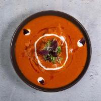 Saffon's Famous Butter Chicken by Saffron Indian Bistro · By Saffron Indian Bistro. Saffron’s roasted chicken simmered in makhani (spiced tomato) sauc...