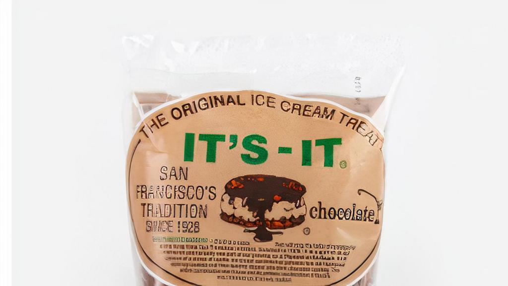 It's-It Chocolate Ice Cream Sandwich · 