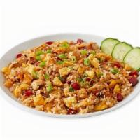 Fried Rice · Fried rice, eggs, sesame seeds, red bell peppers, and onions, cooked with Soy Garlic sauce a...
