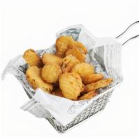Fried Pickles · Pickles deep-fried and lightly seasoned with a refreshing crisp. 599 cal.