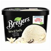 Breyers Natural Vanilla 48 Oz · Our original vanilla ice cream. The way vanilla should taste! Breyers Natural Vanilla is mad...