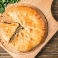 Meat Pie · Traditional greek pie with juicy meat.