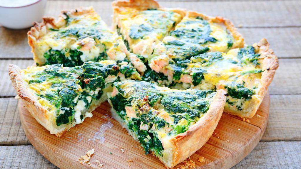 Spinach Pie · Traditional greek pie made with spinach.