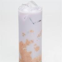 Taro Lover · Taro milk with real taro chunks. Non-Caffeinated 
Can't adjust sweetness.